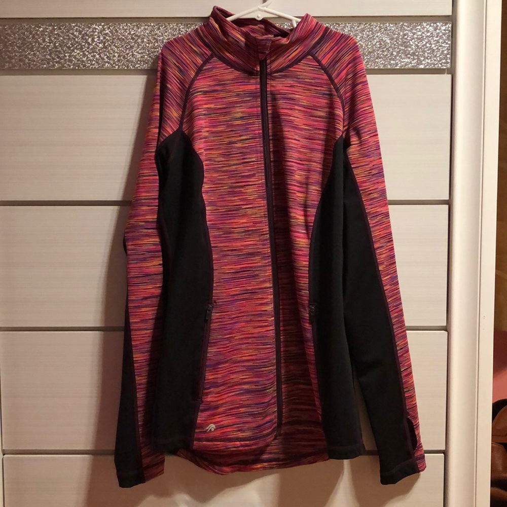 Colorful Pink Workout Sweater